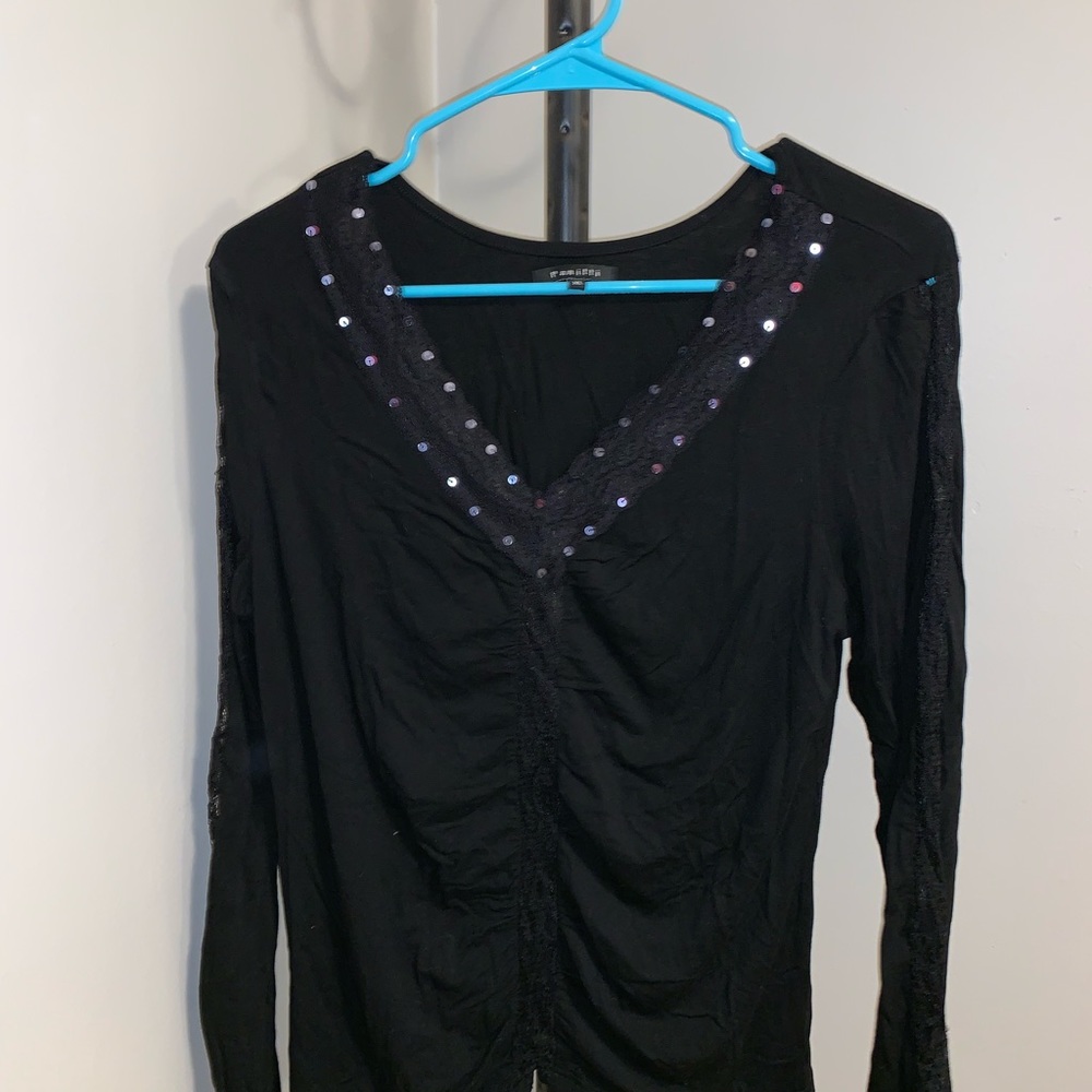 Black V Neck Sweater